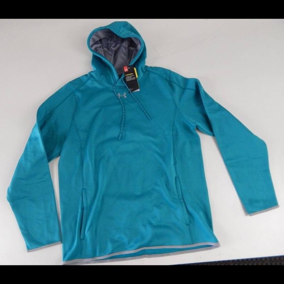 Under Armour Men's Double Threat Fleece Hoodie MD - Picture 2 of 8